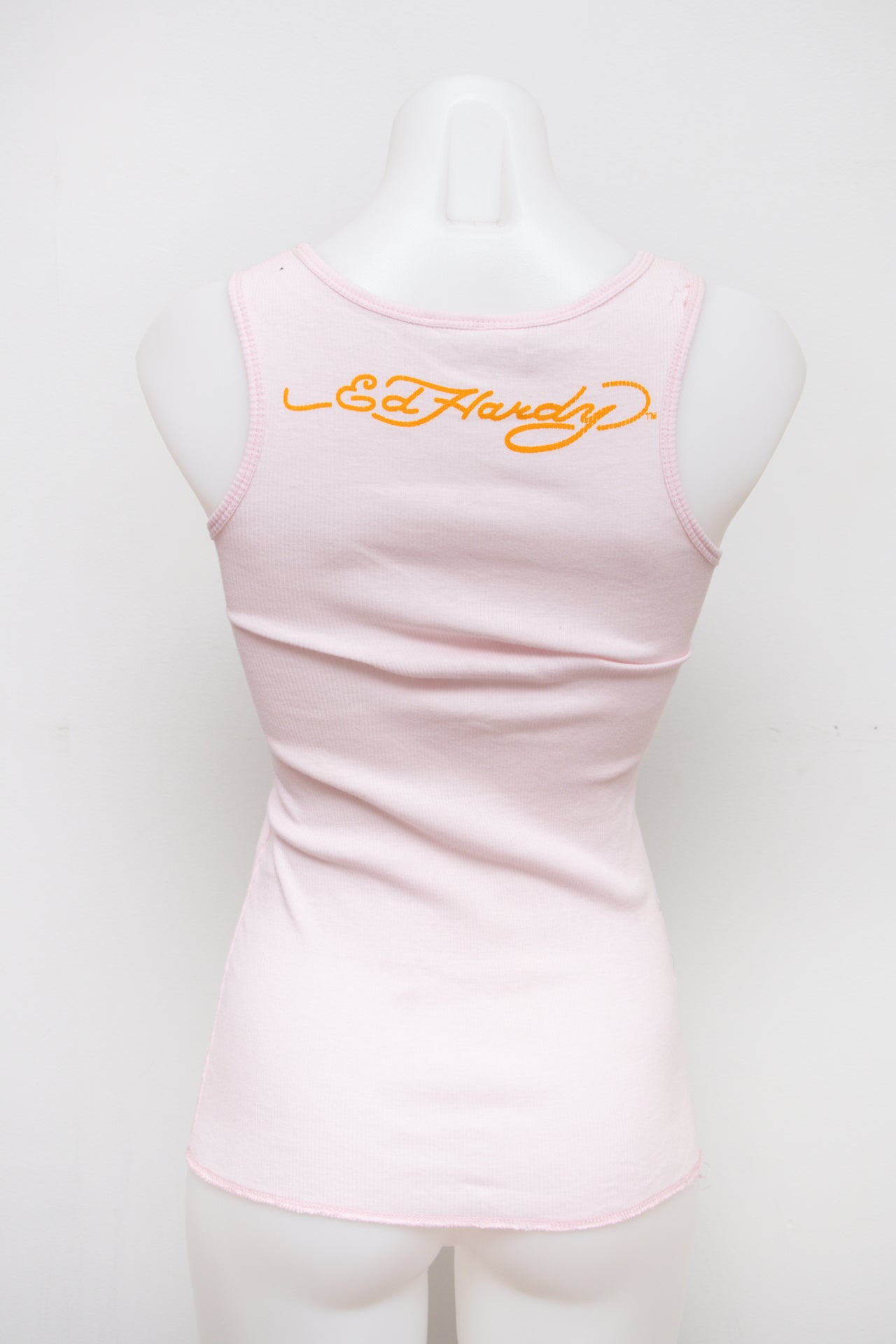 #47 Ed Hardy Tank Top Pink | c. 193 | Size 8/10