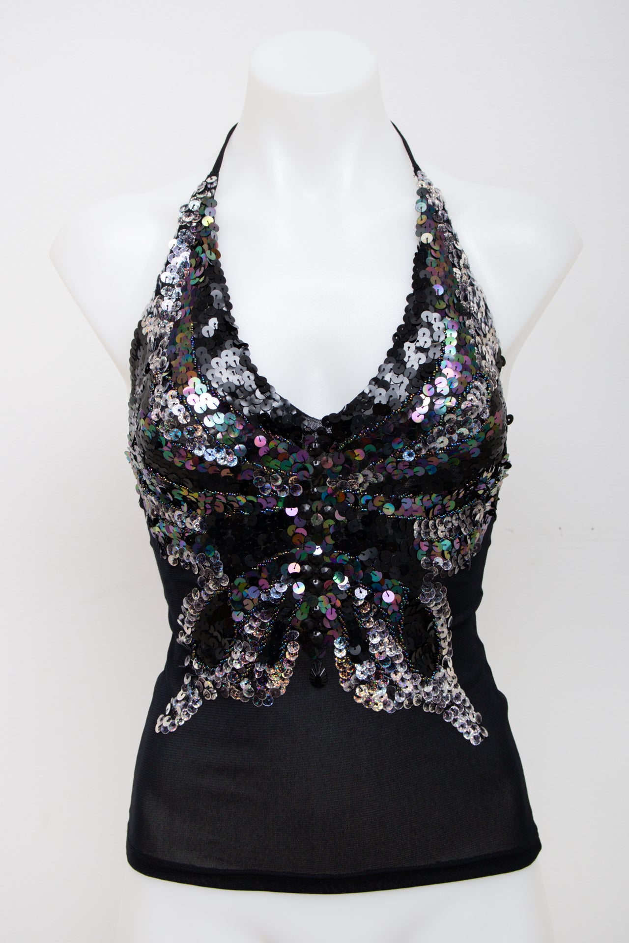 #94 Peng Da Camisole Top Black | c. 194 | Size 6/8