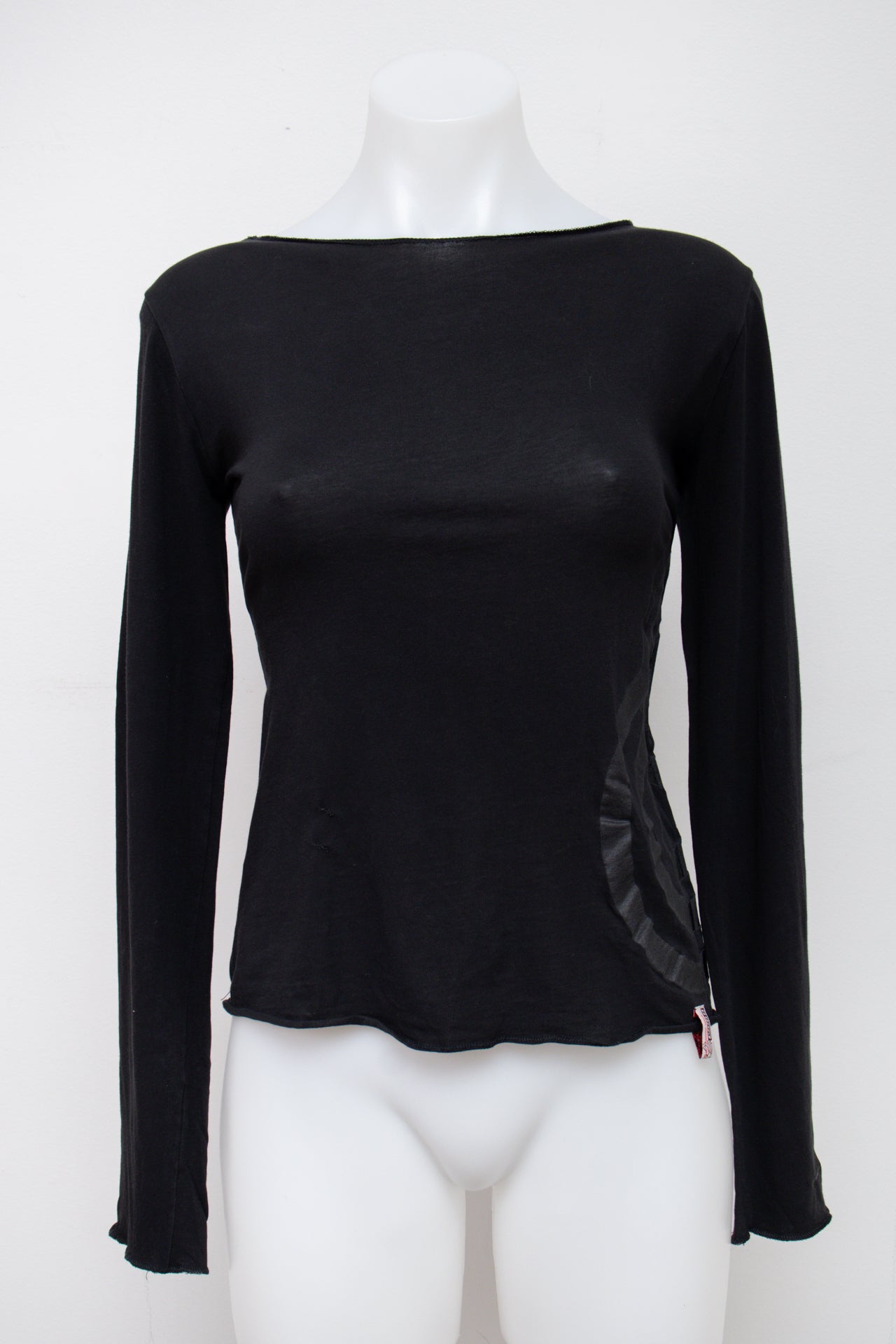 #104 Comme Nous T-shirt Black | c. 196 | Size 10