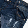 #162 Blue Asphalt Shorts Blue | c. 200 | Size 8