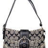#192 Coach Shoulder Bag Black | c. 202 | Size