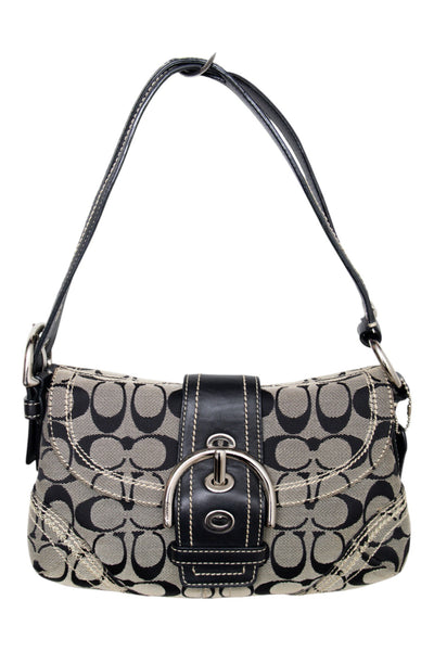 #192 Coach Shoulder Bag Black | c. 202 | Size