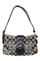 #192 Coach Shoulder Bag Black | c. 202 | Size