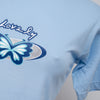 #090 Tolentino T-shirt Blue | c. 199 | Size 10/12