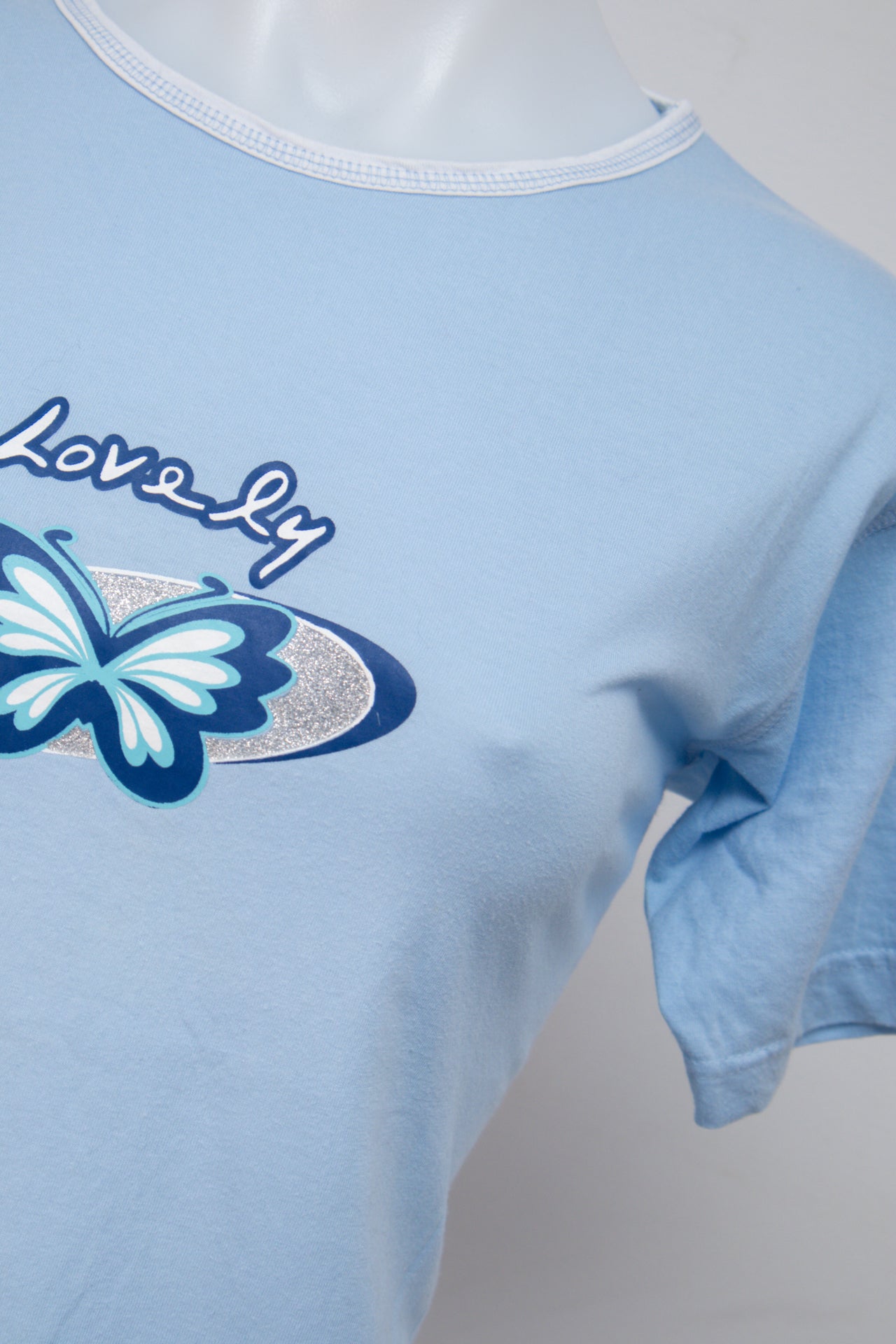 #090 Tolentino T-shirt Blue | c. 199 | Size 10/12