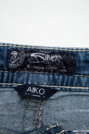 #113 Silver Jeans Co. Booty Short Blue | c. 210 | Size 6