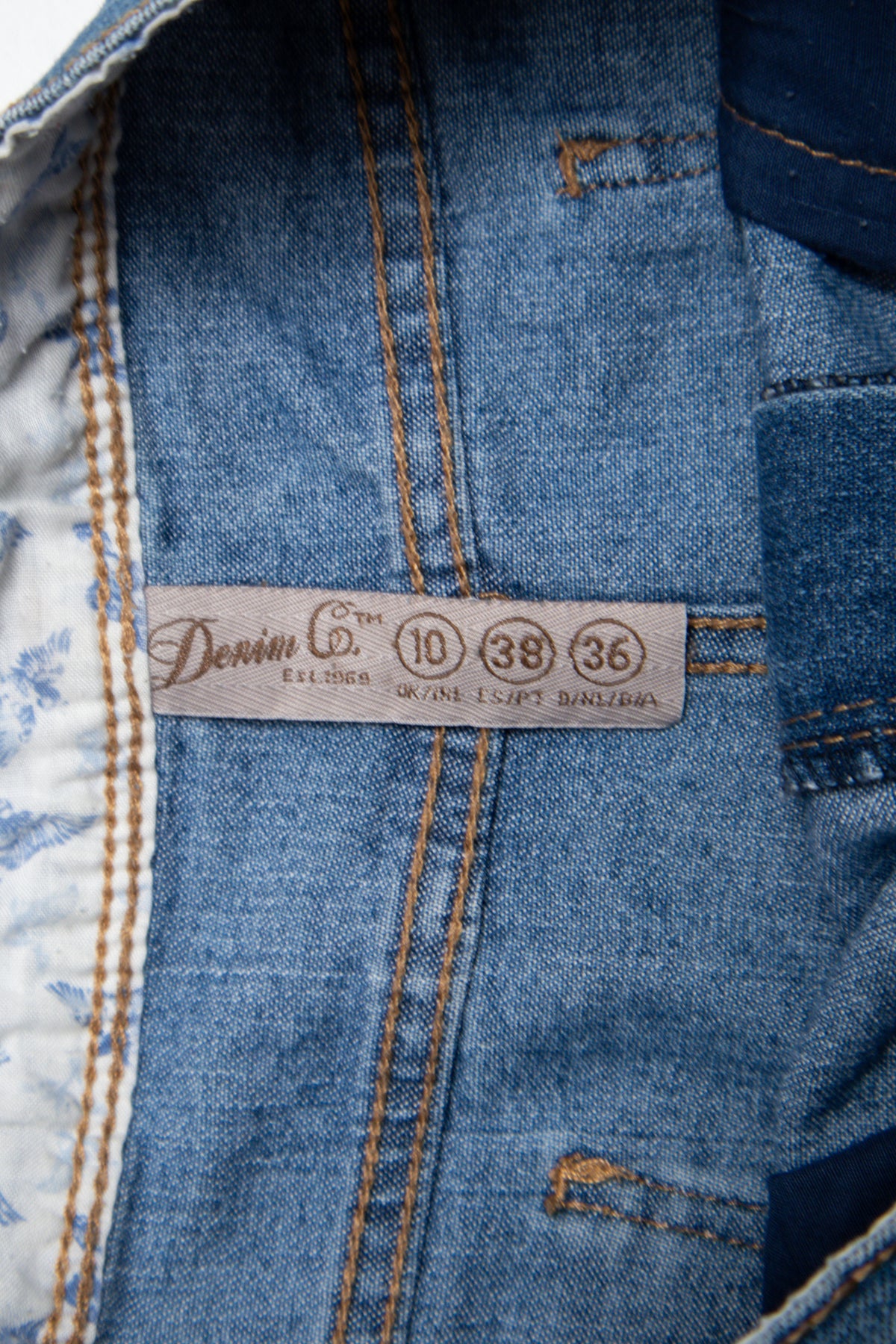 #164 Denim Co. Mini Skirt Blue | c. 209 | Size 10