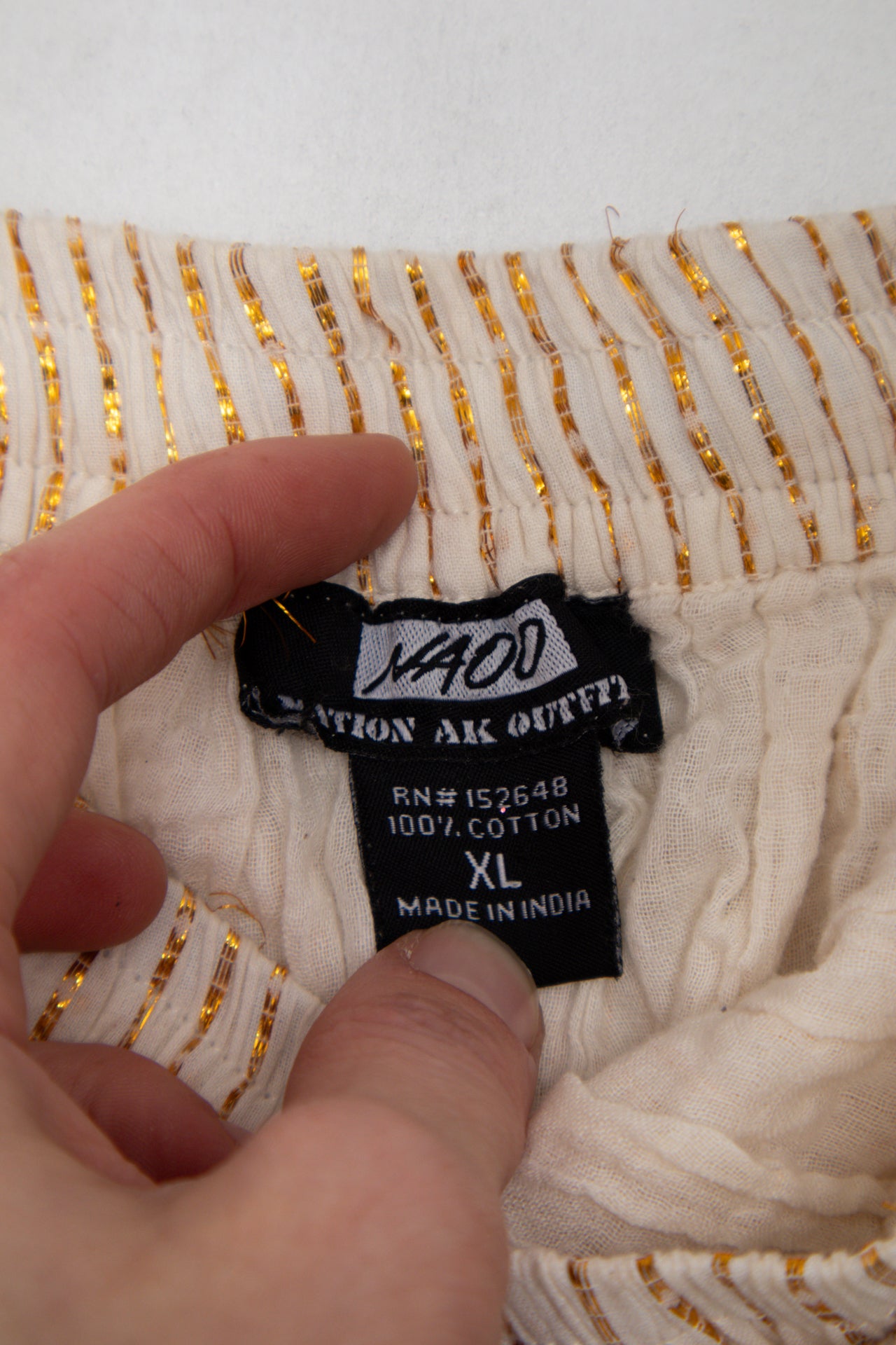 #121 Madu Skirt White | c. 193 | Size 8