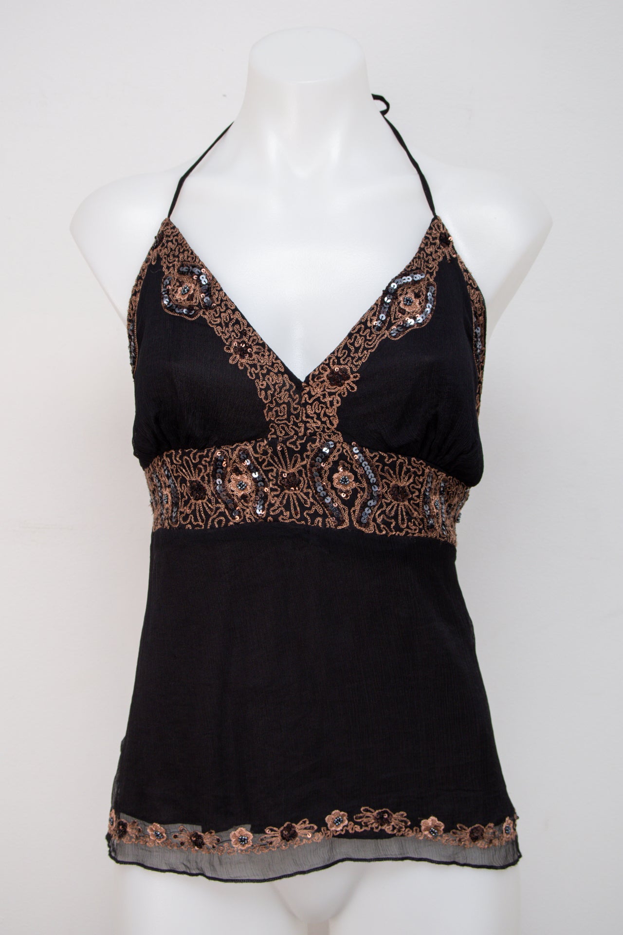 #024 Le Chateau Cami Top Black | c. 199 | Size 8