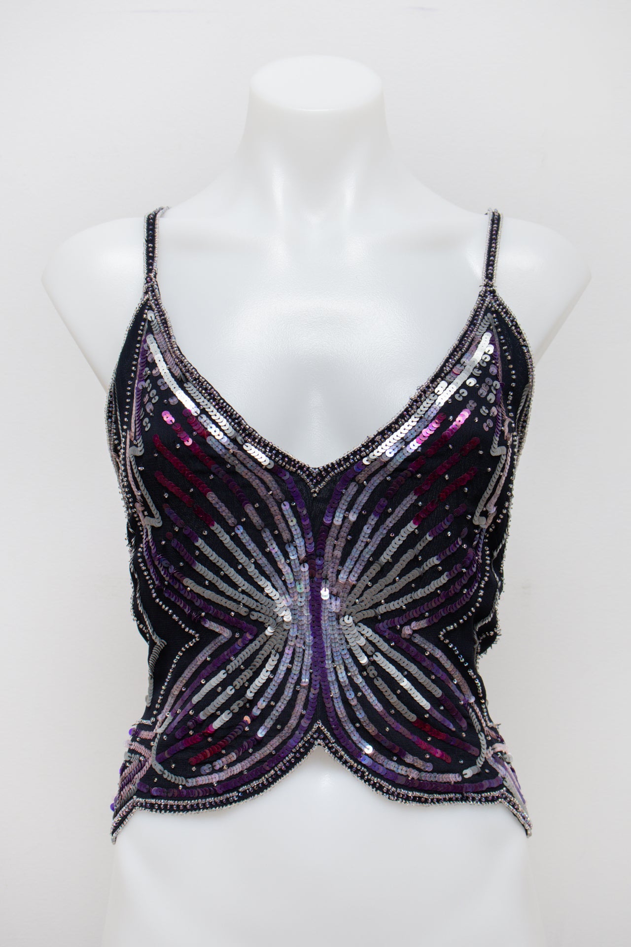 #85 Cami Top Black | c. 191 | Size 10/12
