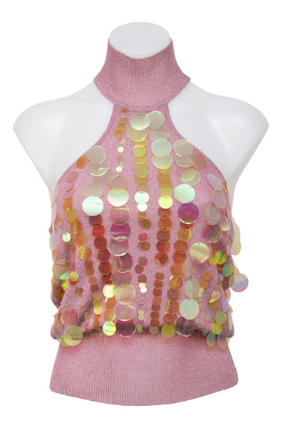 #068 Mng Halter Pink | c. 209 | Size 6