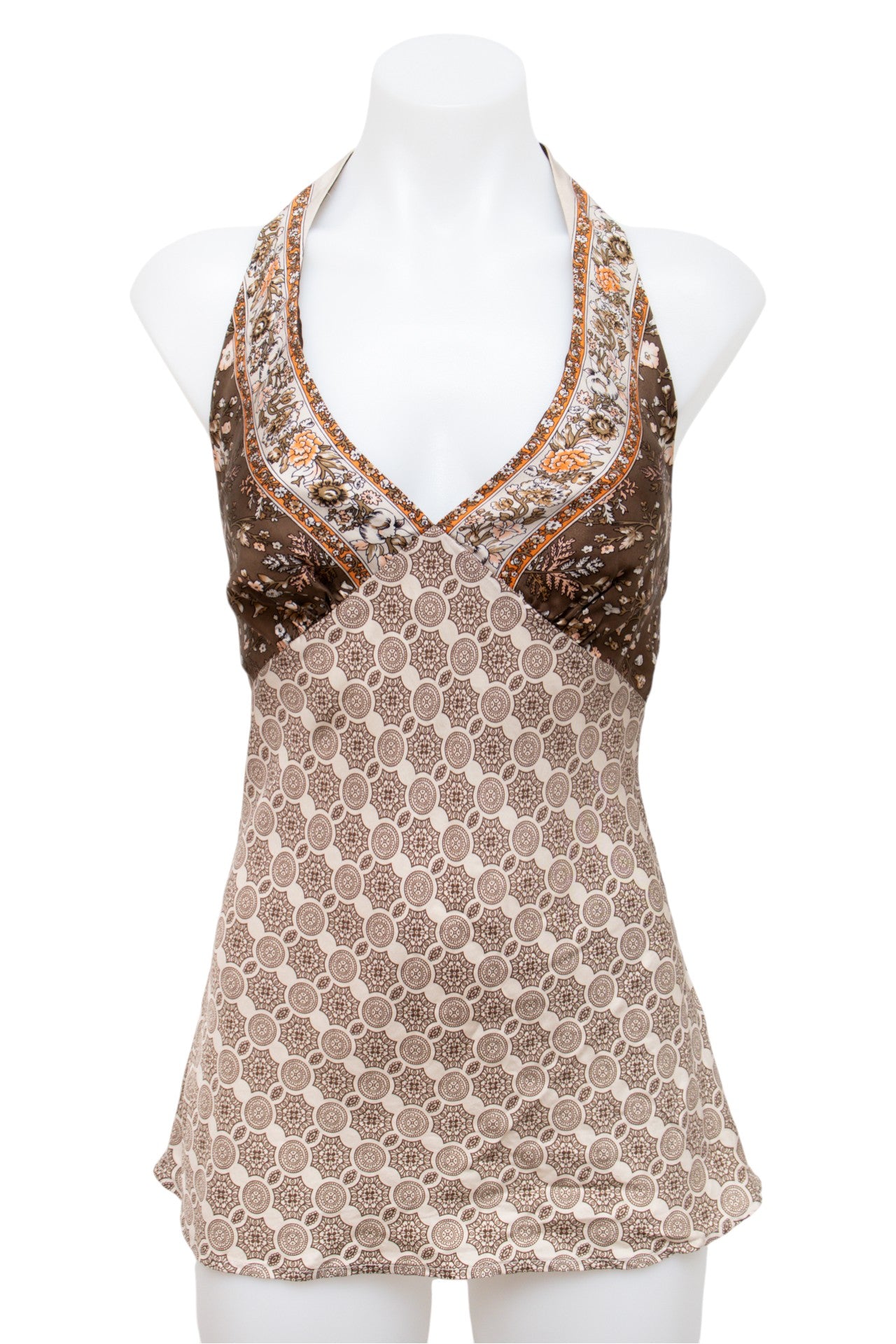 #48 Laundry By Shelli Segal Cami Top Brown | c. 197 | Size 8