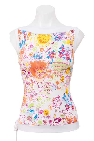 #010 Cache Cache Camisole Top White | c. 201 | Size 8
