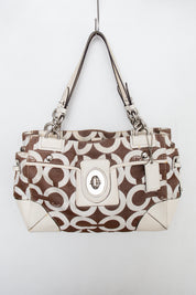 #190 Coach Shoulder Bag Brown | c. 202 | Size