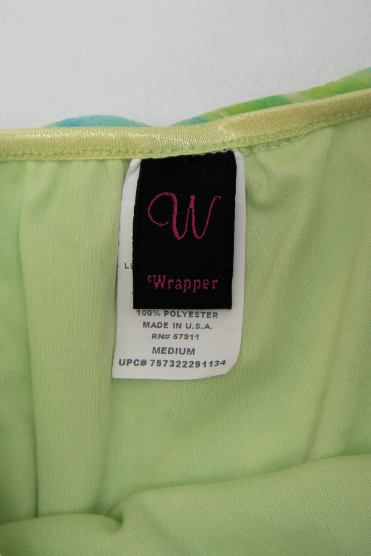 #142 Wrapper Skirt Green | c. 200 | Size 6