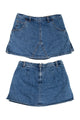 # OCI Jean Company Denim Mini Skirt Blue | c. | Size 6