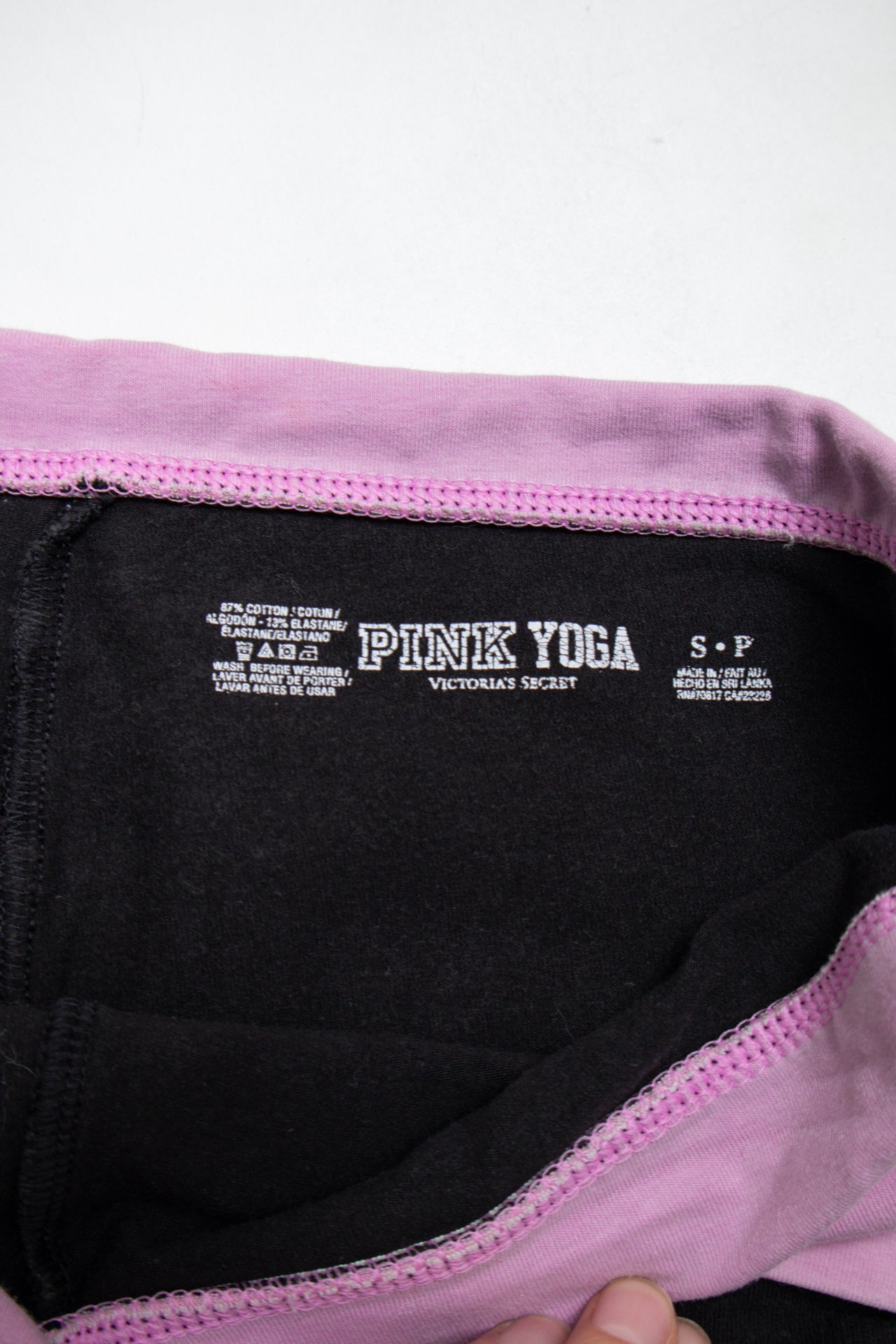 #176 PINK foldover sequin Shorts Pink | c. 181 | Size 8