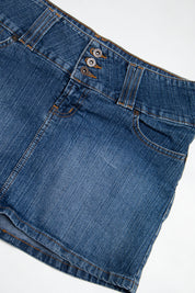 #160 Lei Mini Skirt Blue | c. 200 | Size 8/10