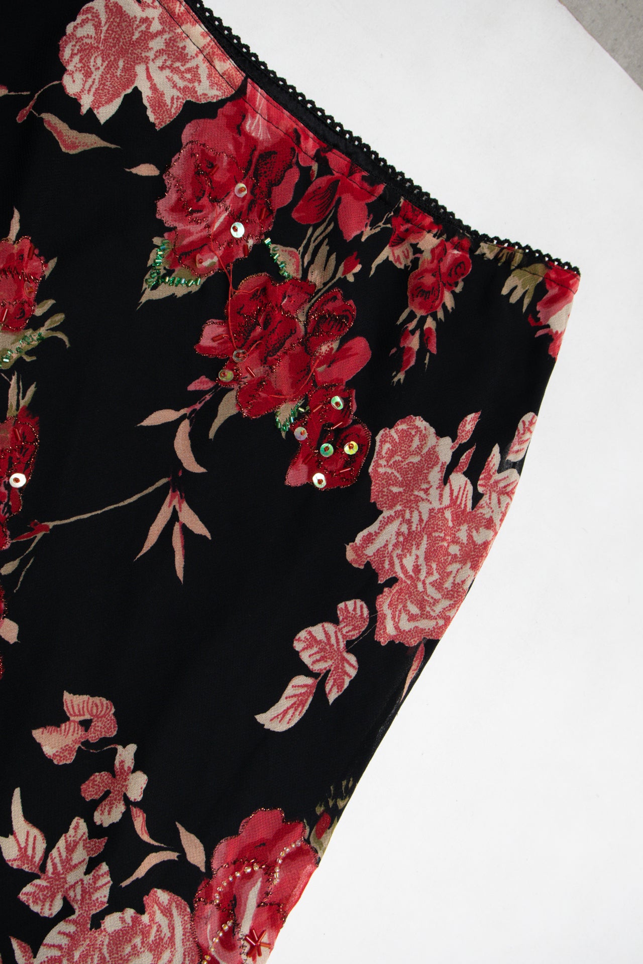 # Connected Skirt Black | c. 194 | Size 12