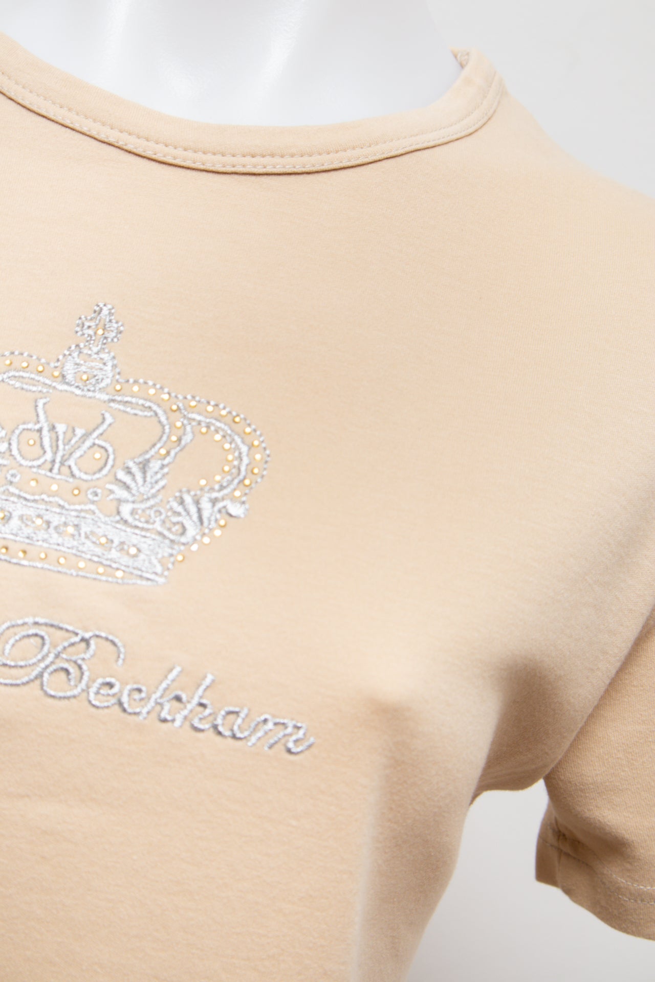#16 Victoria Beckham For Rock & Republic T-shirt Beige | c. 191 | Size 12