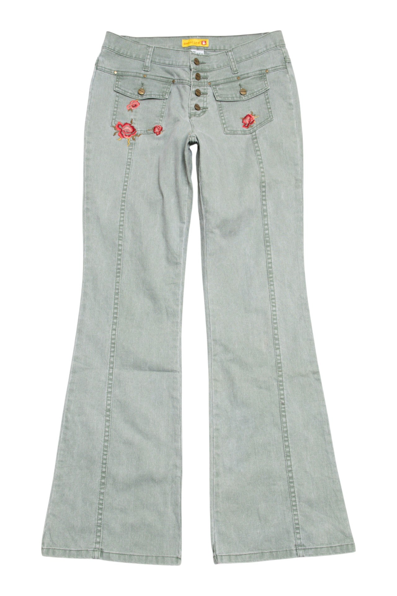 #011 Gasoline Pants Blue | c. 206 | Size 10