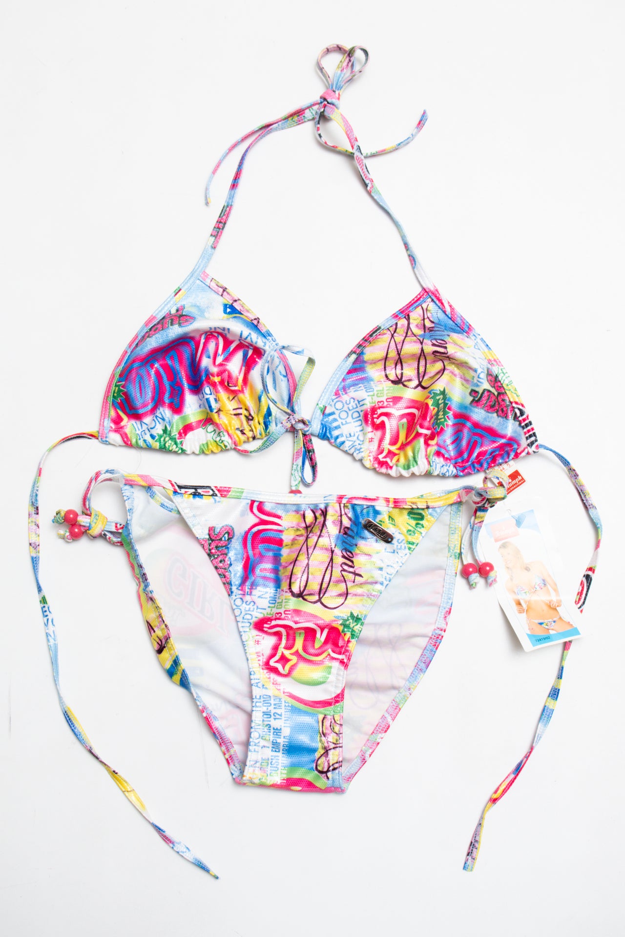 #001 Triumph International Deadstock Bikini Blue | c. 213 | Size 10
