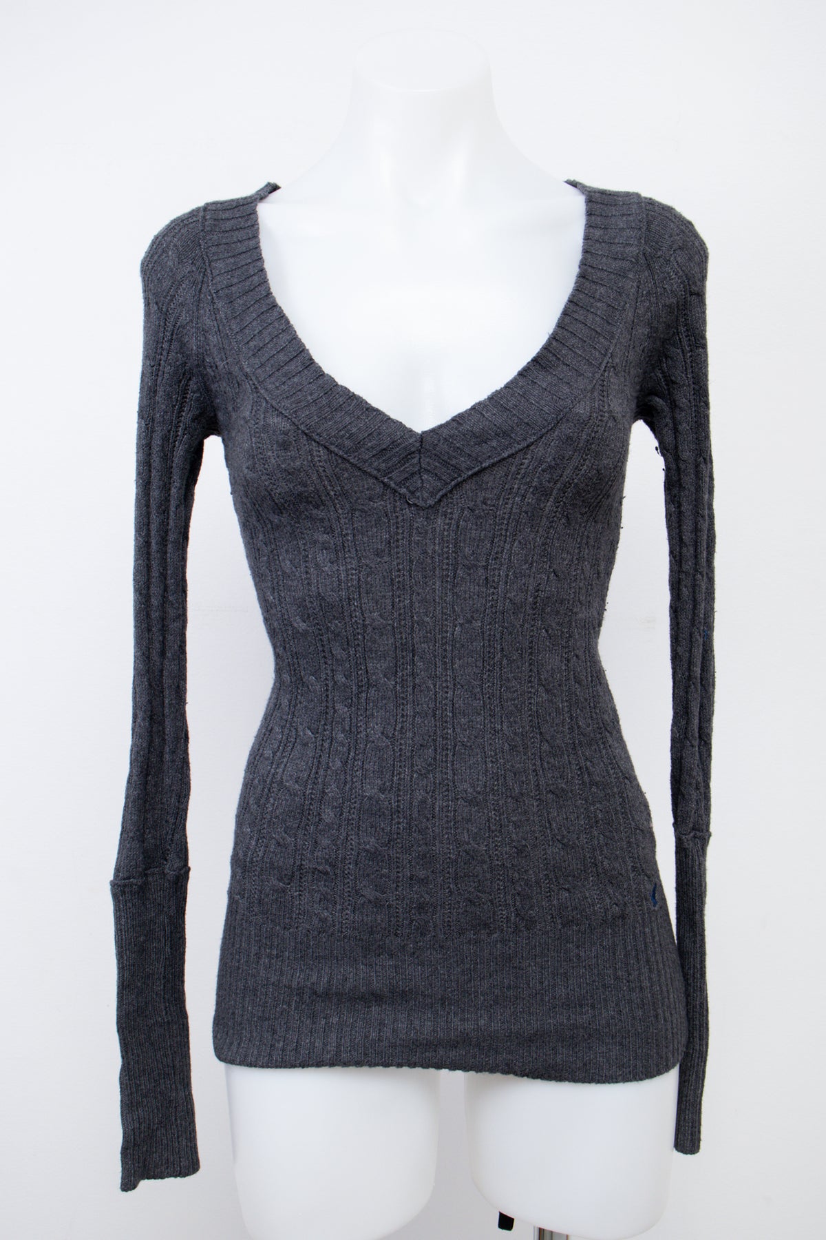 #093 American Eagle Outfitters T-shirt Gray | c. 207 | Size 8