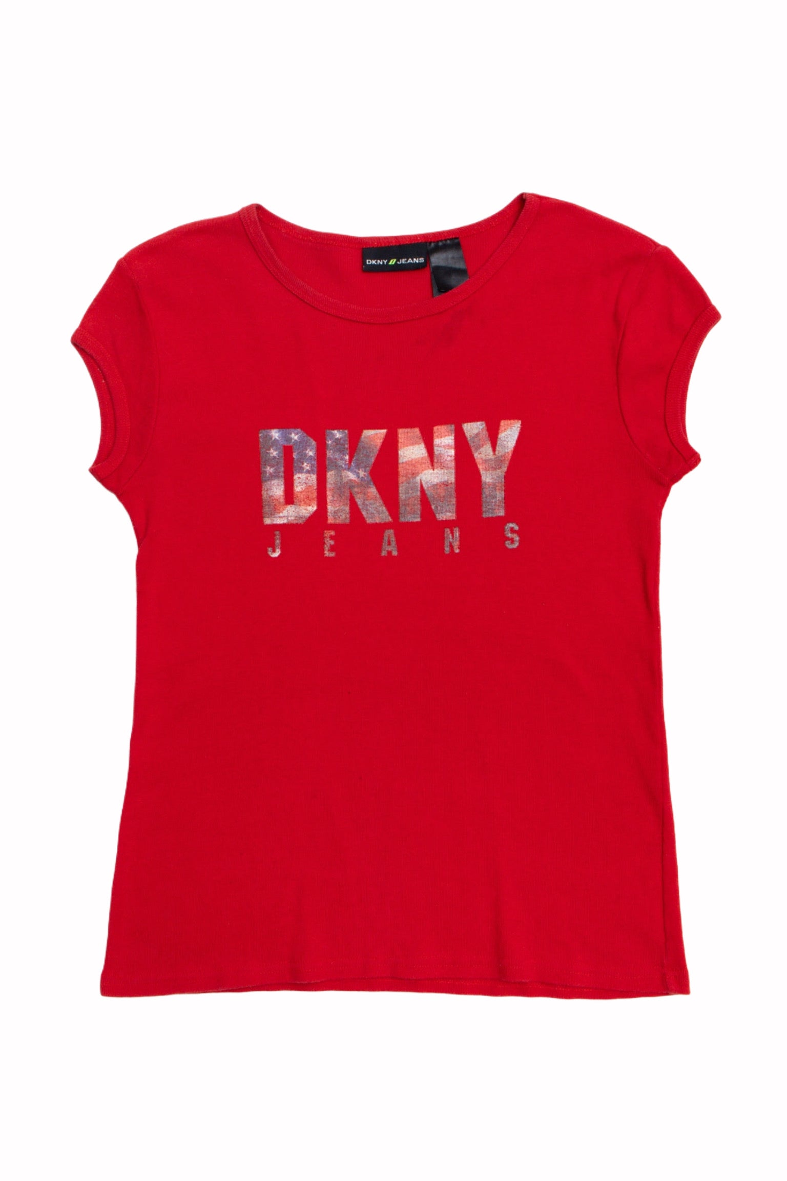 #52 DKNY Jeans Red Tank | Shes The Man | Size 10