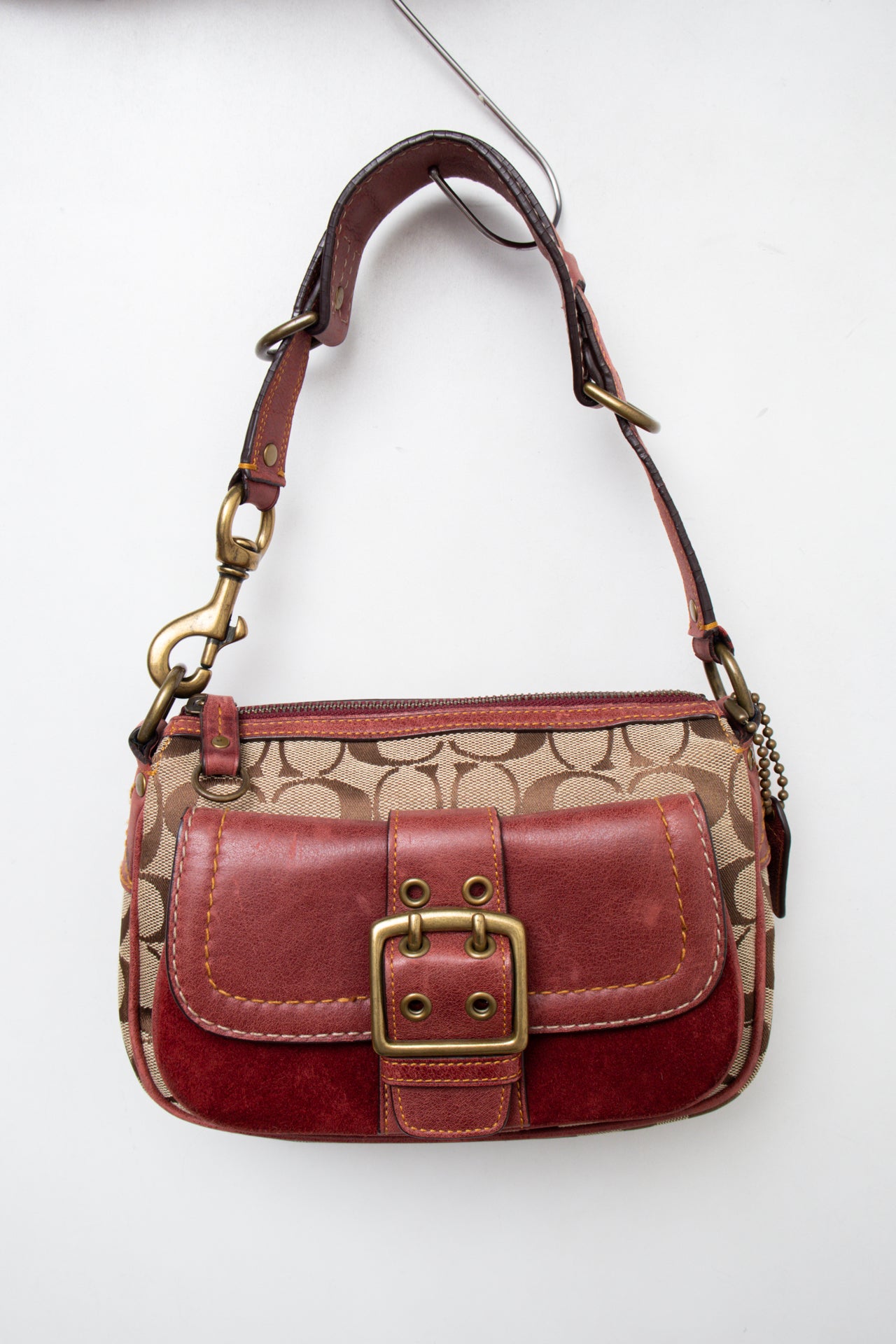 #190 Coach Shoulder Bag Brown | c. 200 | Size