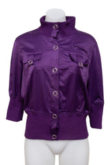 #069 Paris Is Blues Jacket Purple | c. 211 | Size 8