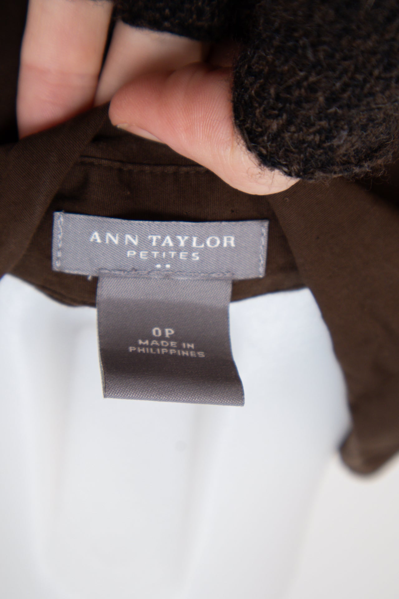 #057 Ann Taylor Petites Cami Top Brown | c. | Size 8