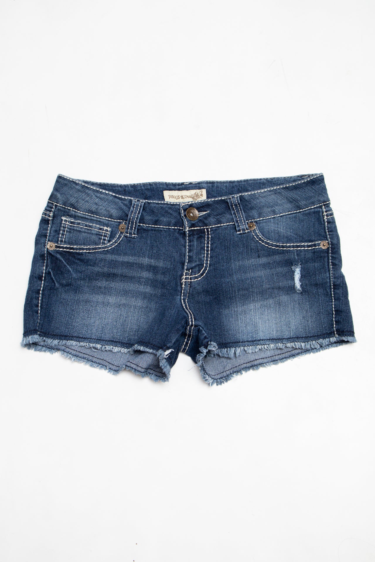 #106 Paris Blues Denim Shorts Blue | c. 204 | Size 10