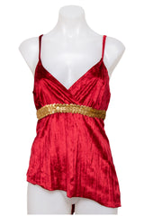 #015 Anxiety Cami Red | c. 211 | Size 10