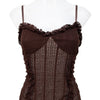 #040 No Boundaries Cami Top Brown | c. 202 | Size 14