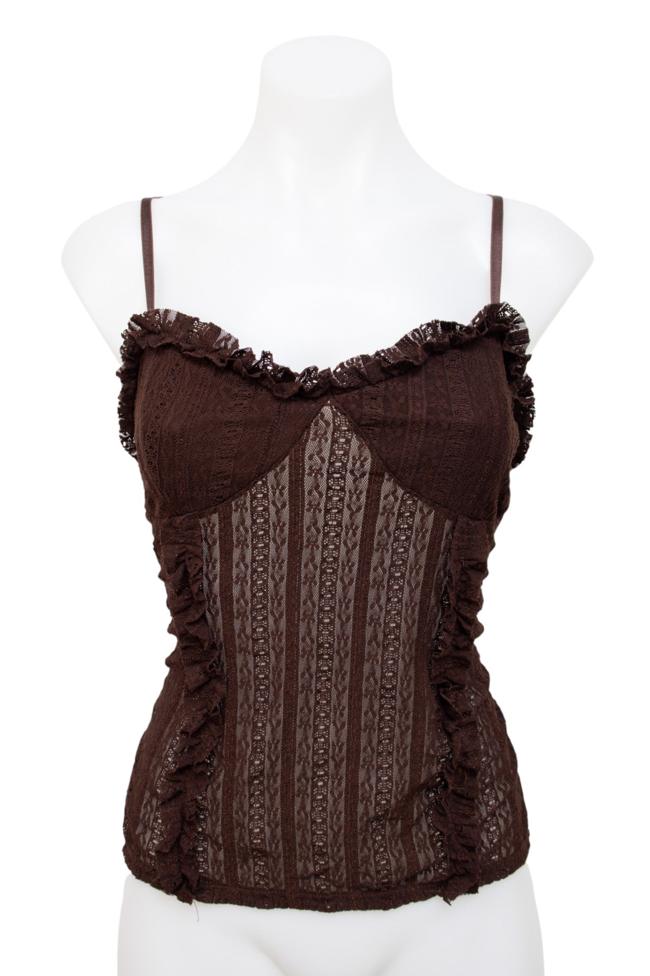 #040 No Boundaries Cami Top Brown | c. 202 | Size 14