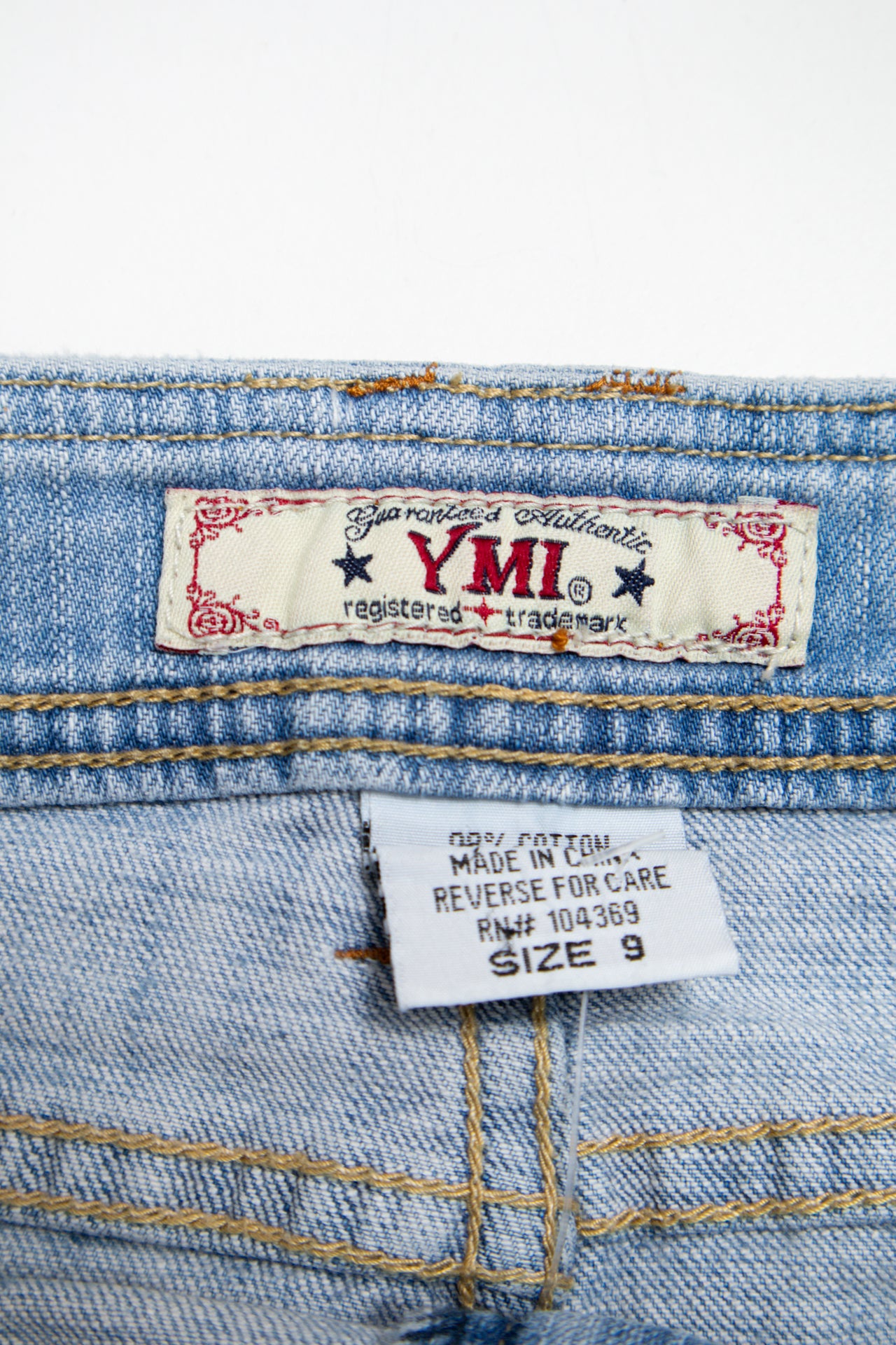 #198 Ymi Mini Skirt Blue | c. 192 | Size 31.5