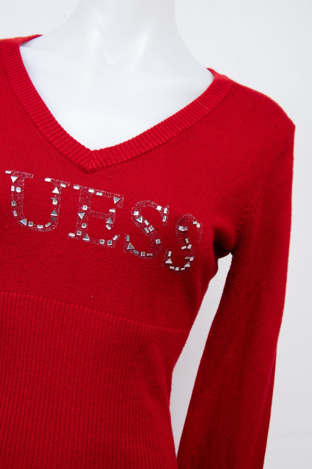 #101 Guess T-shirt Red | c. 207 | Size 8