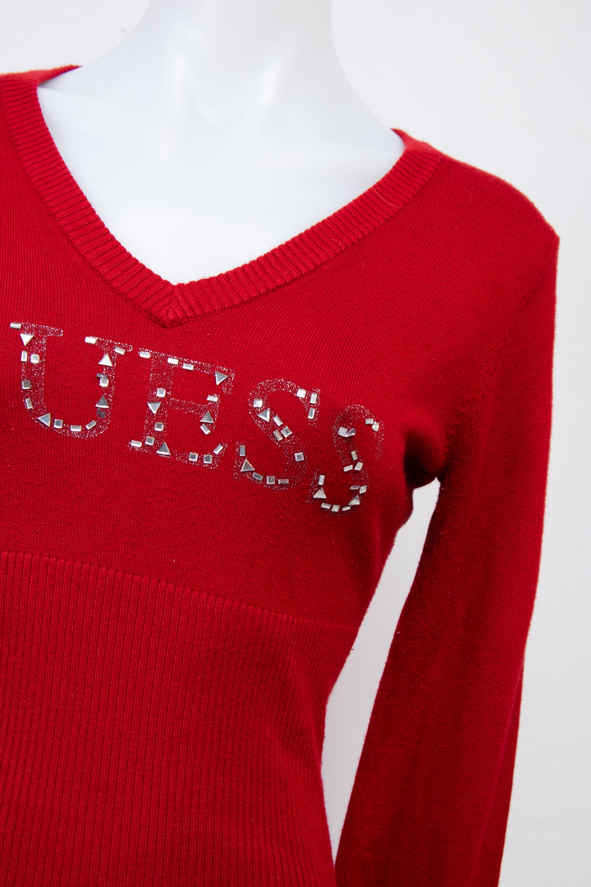 #101 Guess T-shirt Red | c. 207 | Size 8