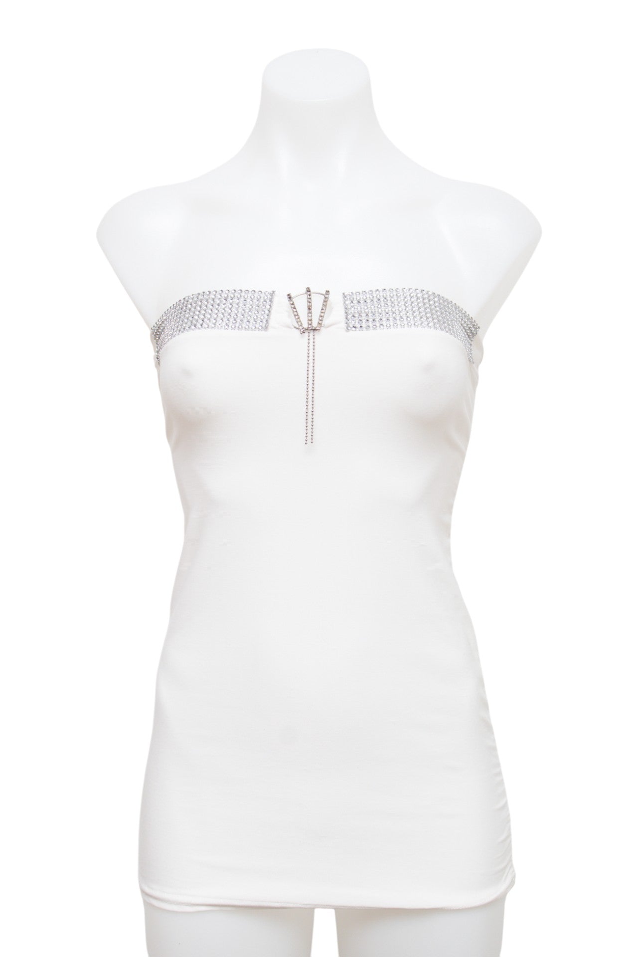 #001 Camisole Top White | c. 203 | Size 10