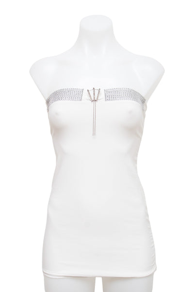 #001 Camisole Top White | c. 203 | Size 10