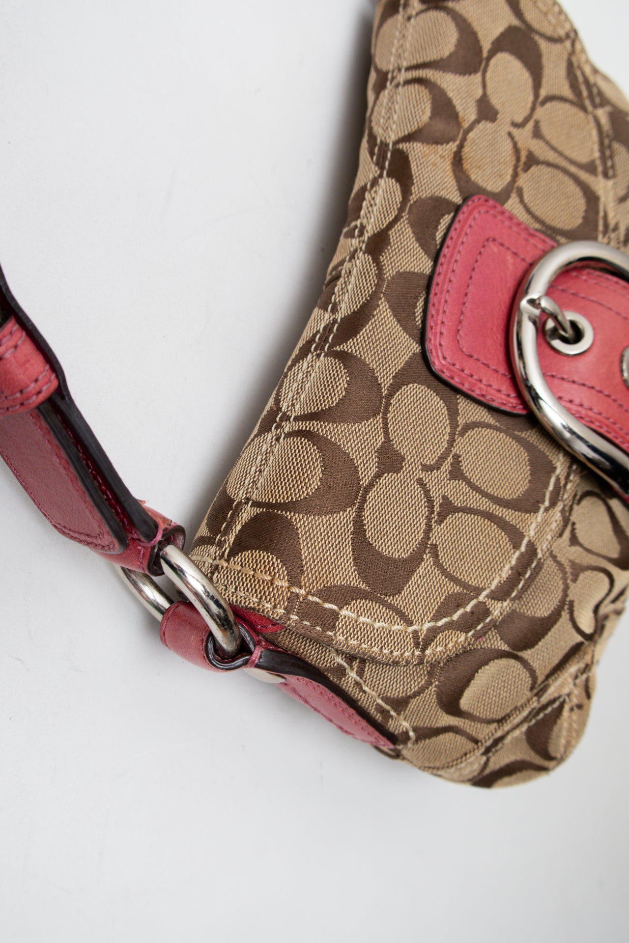 #183 Coach Shoulder Bag Brown | c. 202 | Size
