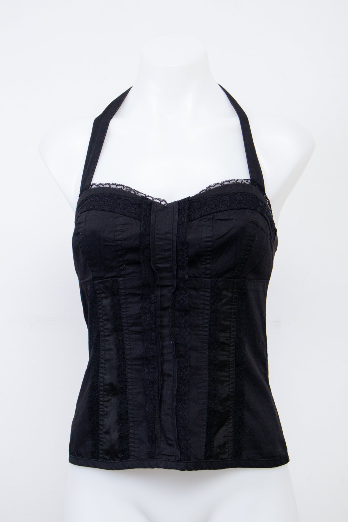 #058 Morgan Cami Top Black | c. 207 | Size 8