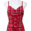 #013 Lola Espeleta Cami Top Red | c. 204 | Size 8