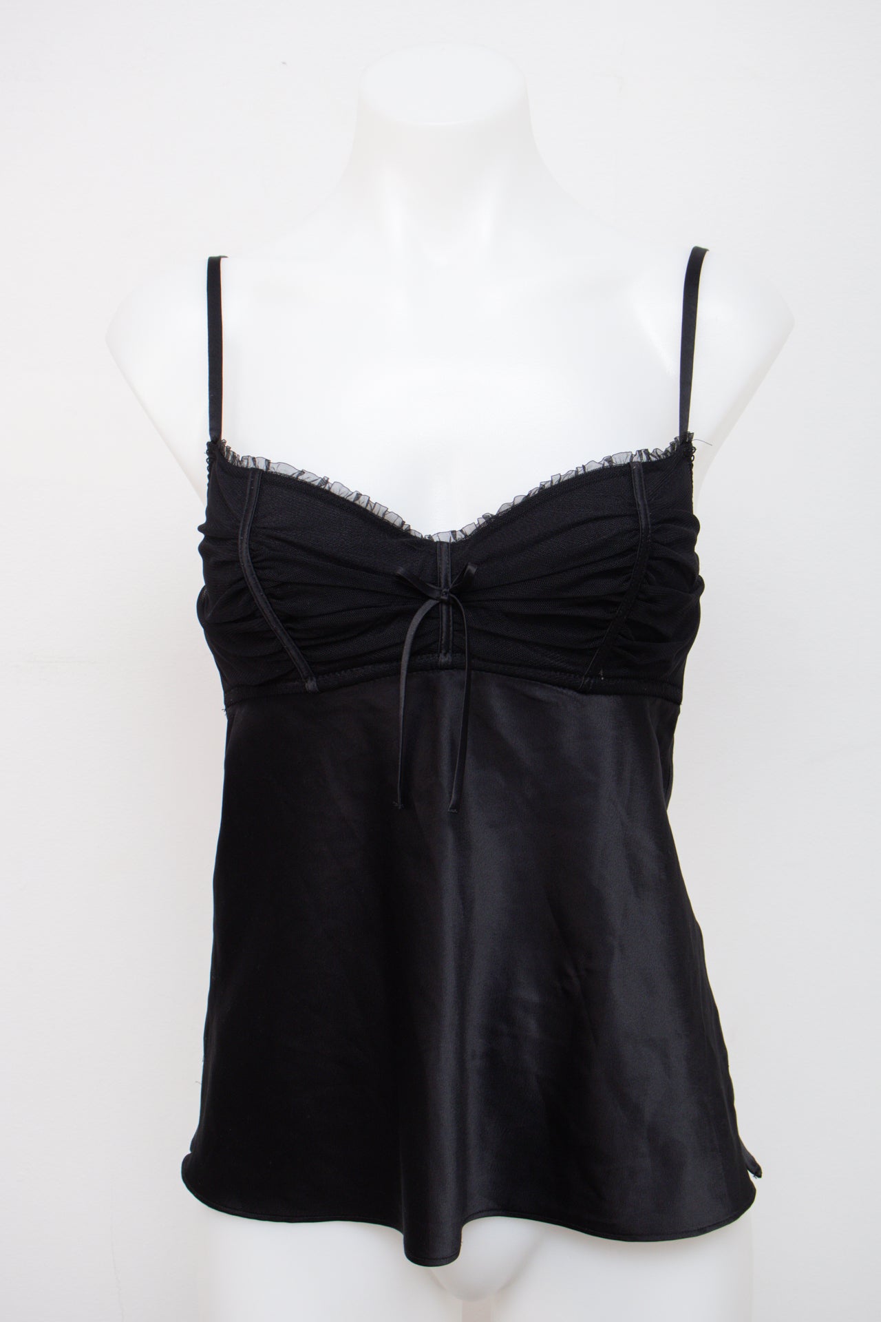 #049 Darjeeling Cami Top Black | c. 202 | Size 8