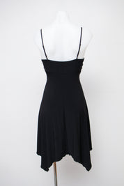 #098 Volume Up Dresses Short Sleeve Black | c. 210 | Size 8