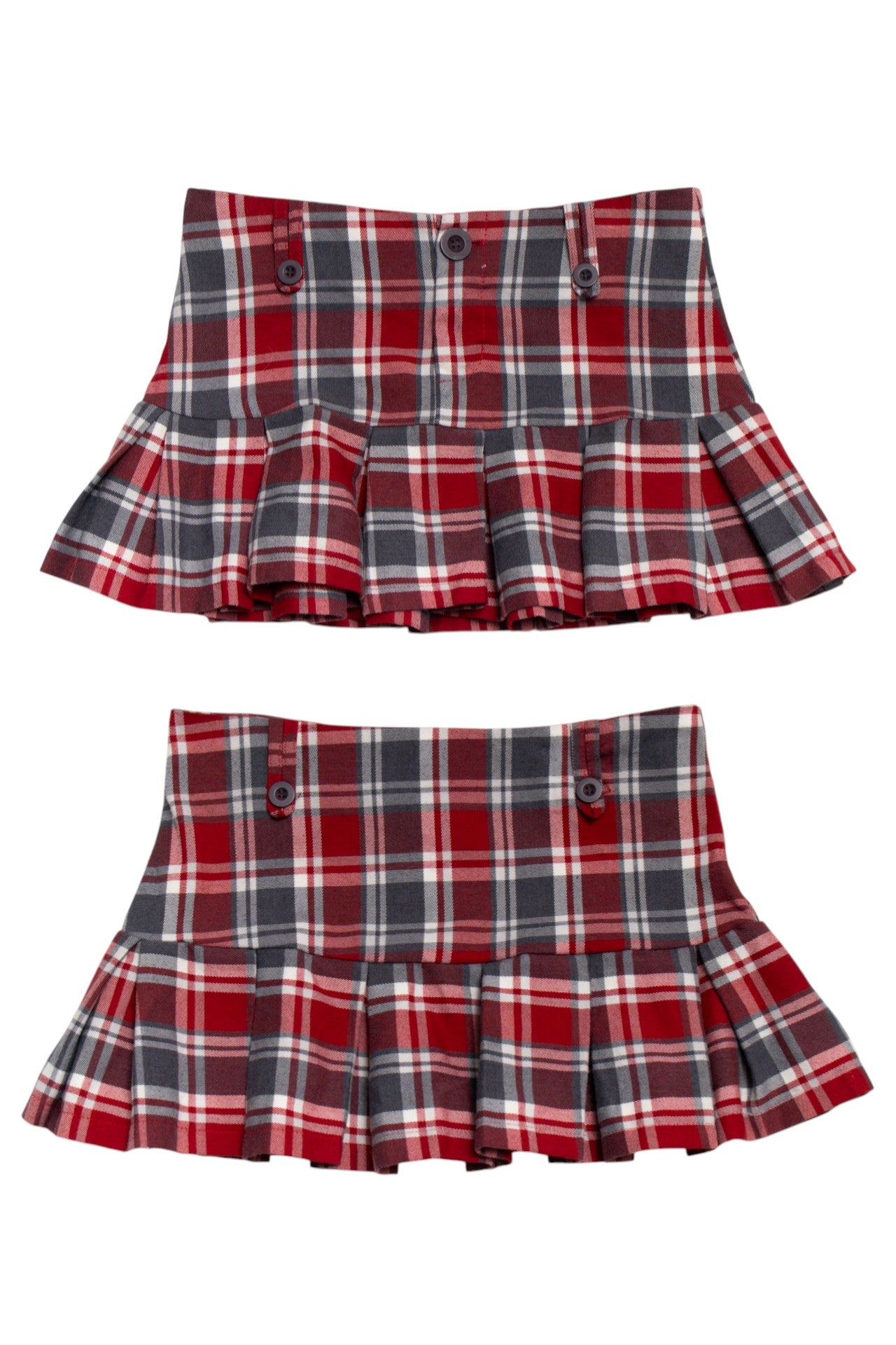 #104 Wet Seal Mini Skirt Red | c. 184 | Size 8