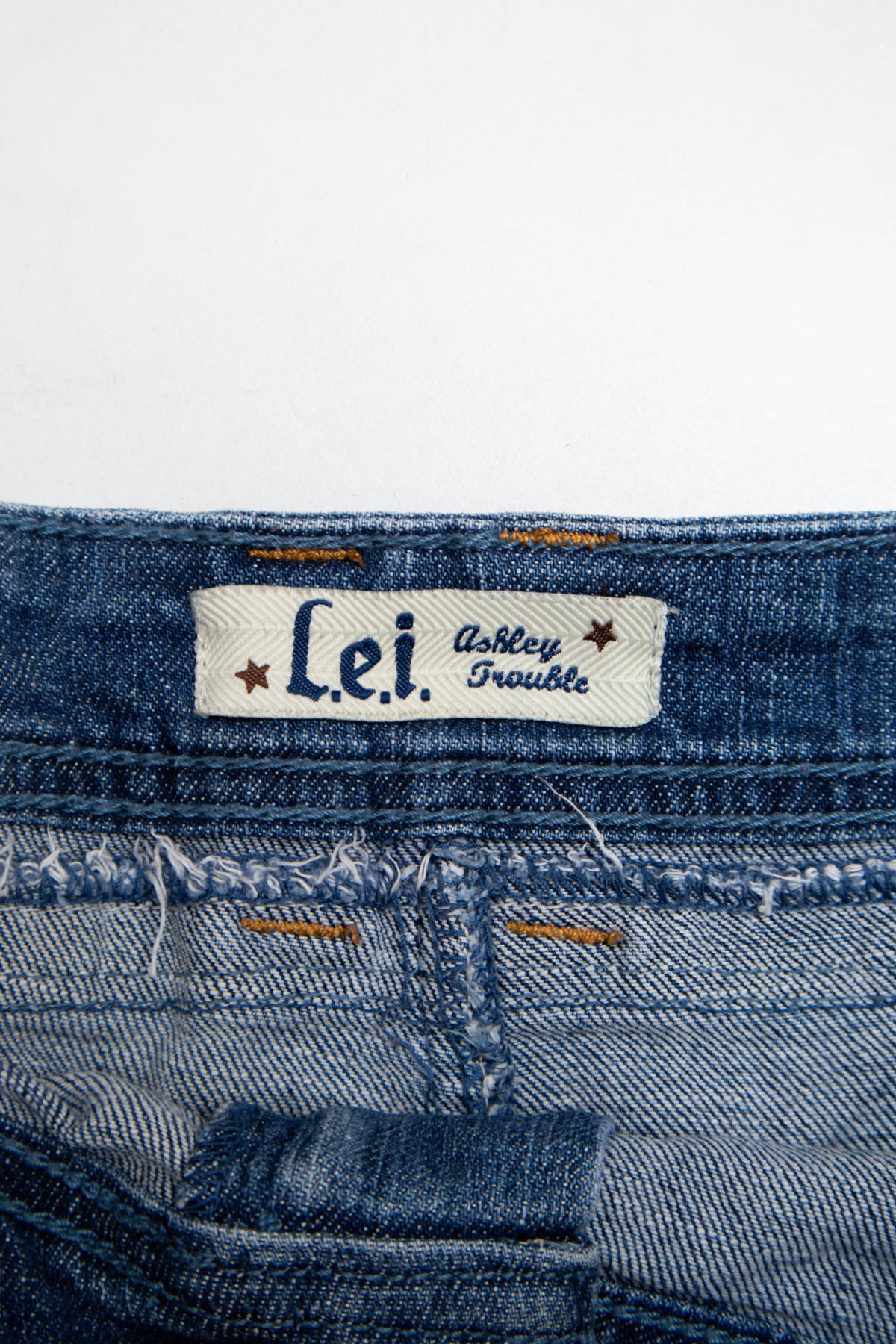 #176 L.e.i. Mini Skirt Blue | c. 209 | Size 12