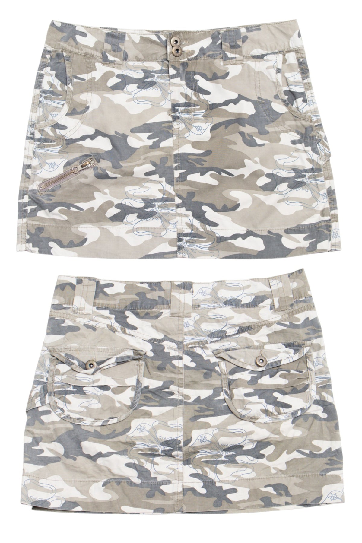 #158 Madonna Mini Skirt Beige | c. 209 | Size 6