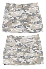 #158 Madonna Mini Skirt Beige | c. 209 | Size 6