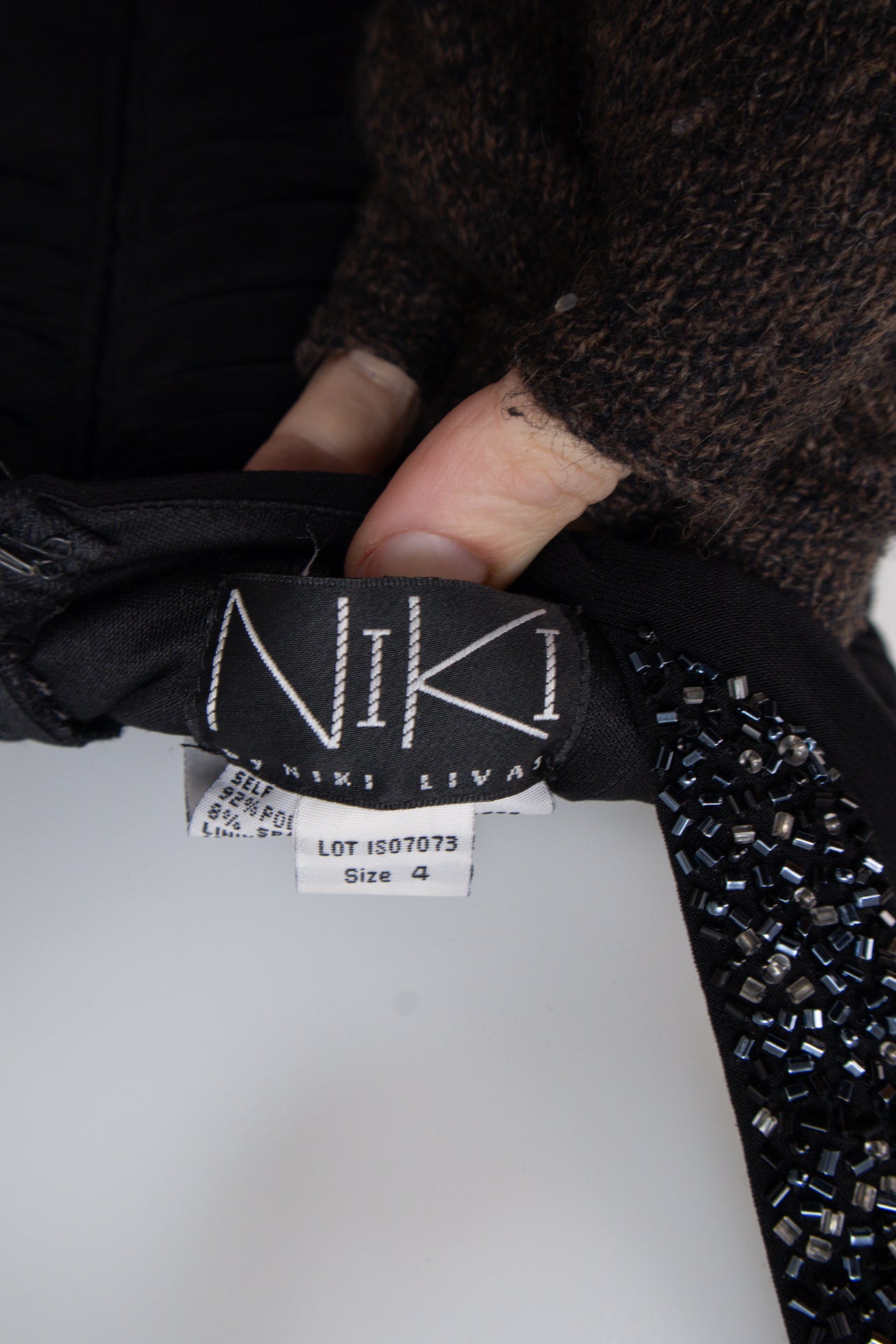 #072 Niki Camisole Black | c. 201 | Size 8